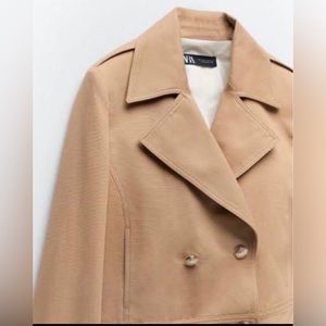 Zara Blazer in Caramel Brown